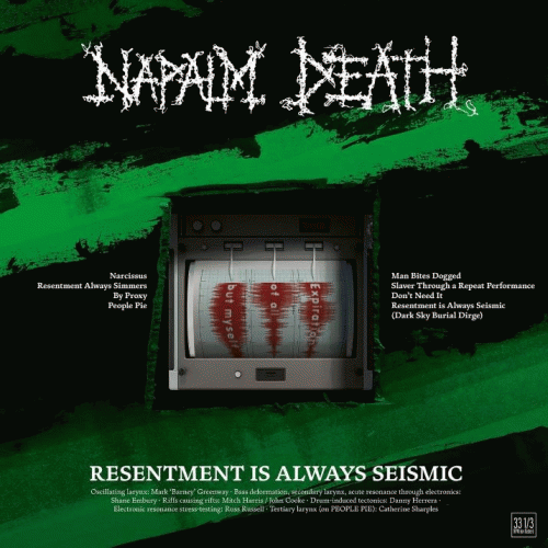 Napalm Death : Resentment Is Always Seismic - A Final Throw of Throes
